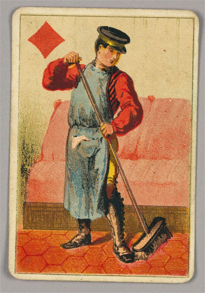 Playing Card, Jack of Diamonds, late 19th century (CH 18405343)