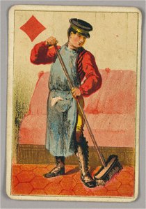 Playing Card, Jack of Diamonds, late 19th century (CH 18405343)