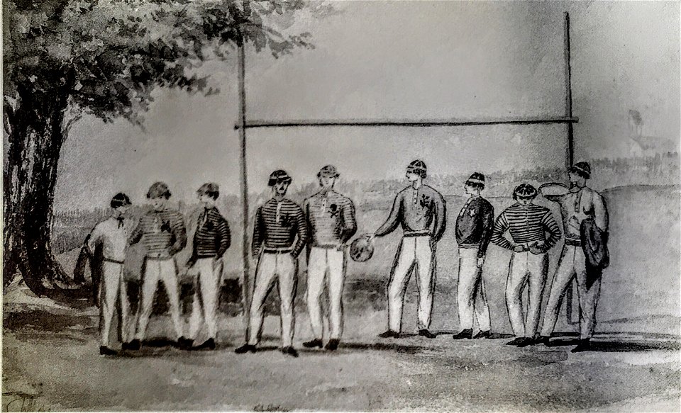 Players and Goals (Henry Fellows, 1858)