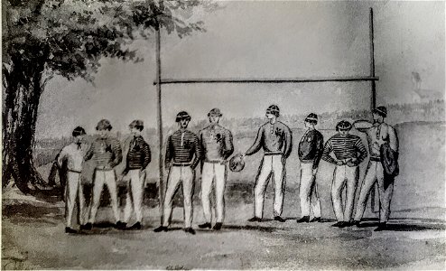 Players and Goals (Henry Fellows, 1858)