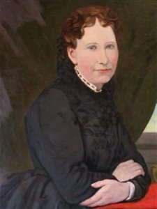 Plaza, Ezequiel - Retrato de dona Juana -ost MMBAV fRF detalle
