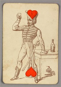 Playing Card, Two of Hearts, late 19th century (CH 18405267)