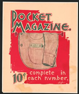 Pocket magazine, 10 cents complete in each number LCCN2015645369