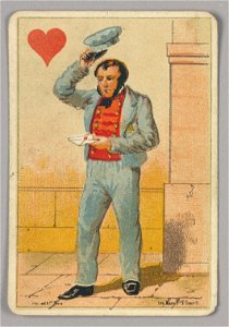 Playing Card, Jack of Hearts, late 19th century (CH 18405341)