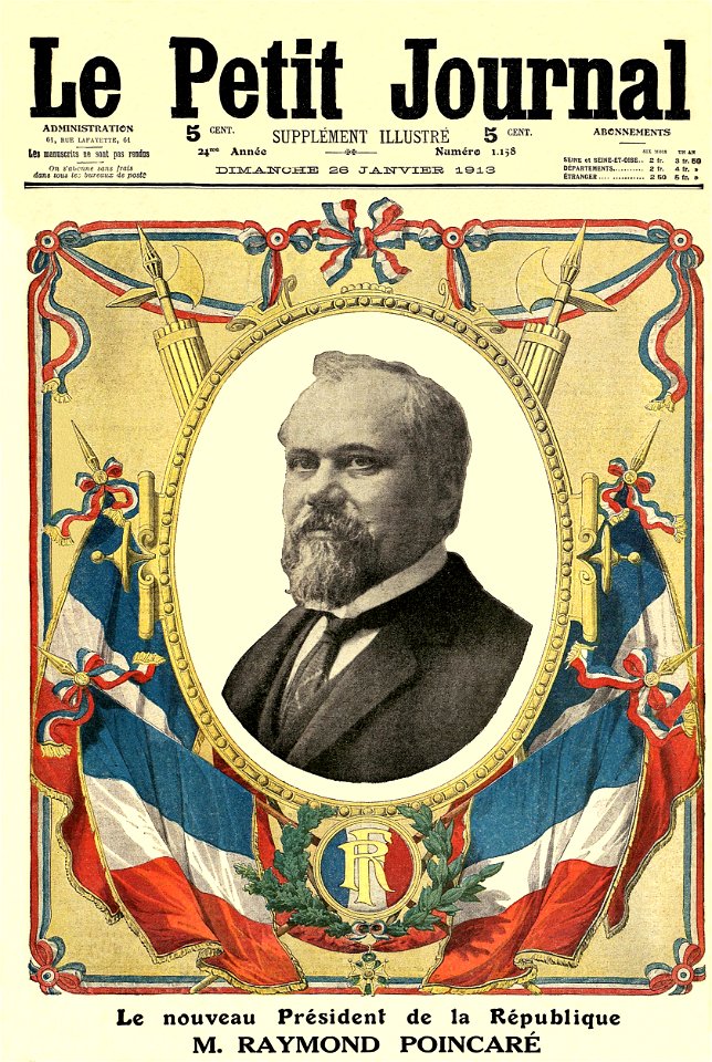 Poincaré Petit Journal 26 janvier 1913