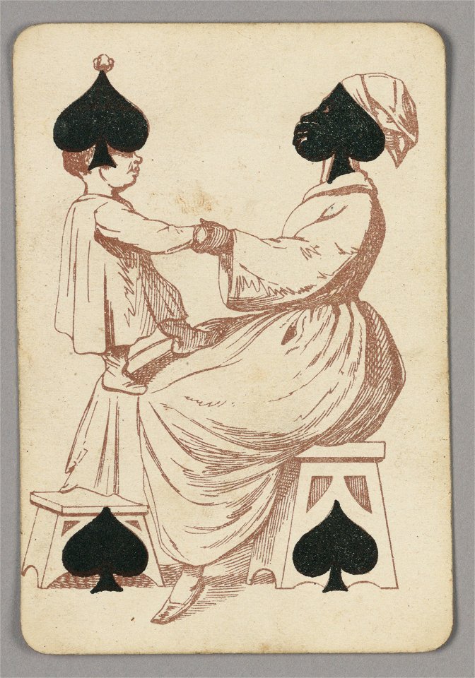 Playing Card, Four of Spades, late 19th century (CH 18405327)