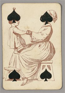 Playing Card, Four of Spades, late 19th century (CH 18405327)