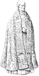 Pluvial armoriée