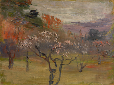 Plum Grove by Kuroda Seiki (Kuroda Kinenkan)