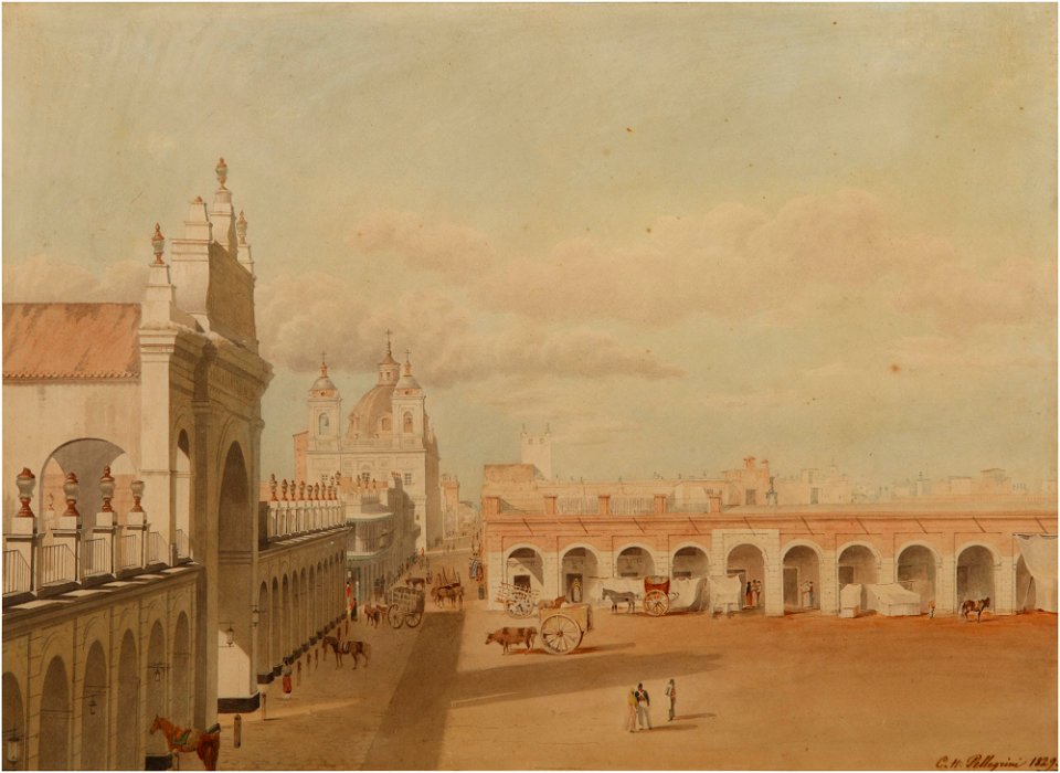 Plaza de la Victoria - Charles Henri Pellegrini