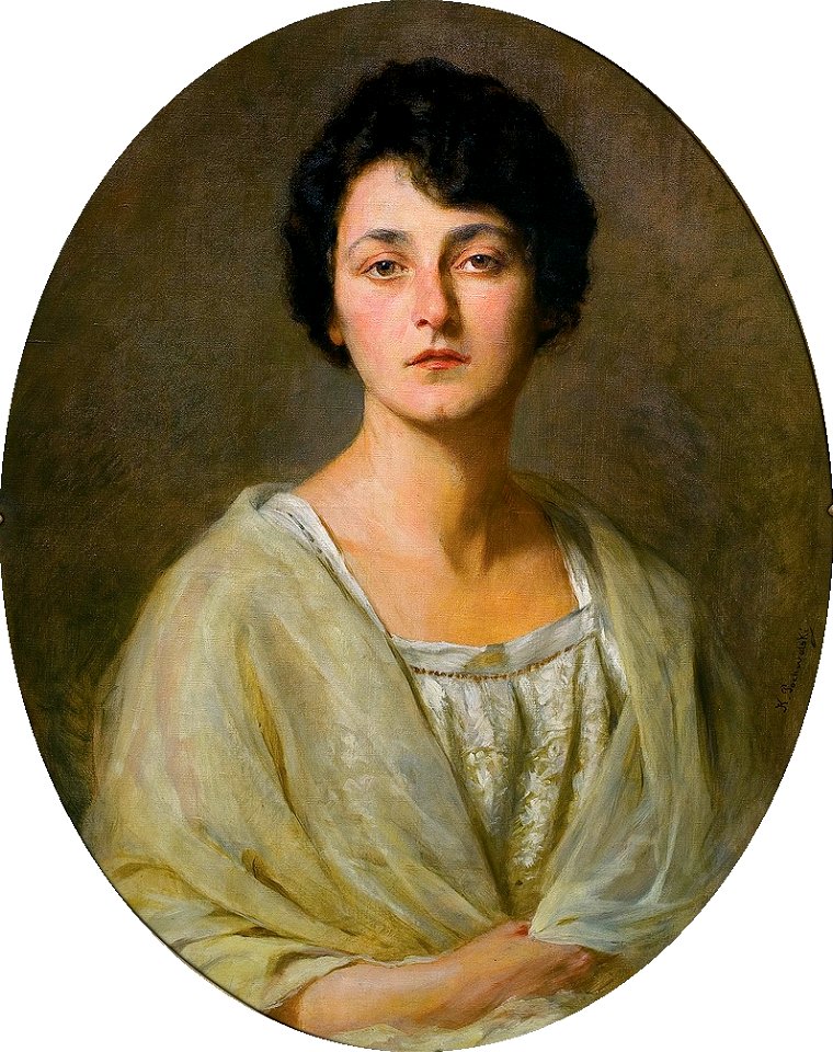 Pochwalski - Portret młodej damy