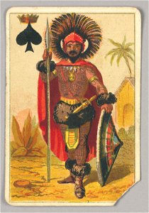 Playing Card, King of Spades, late 19th century (CH 18405347)