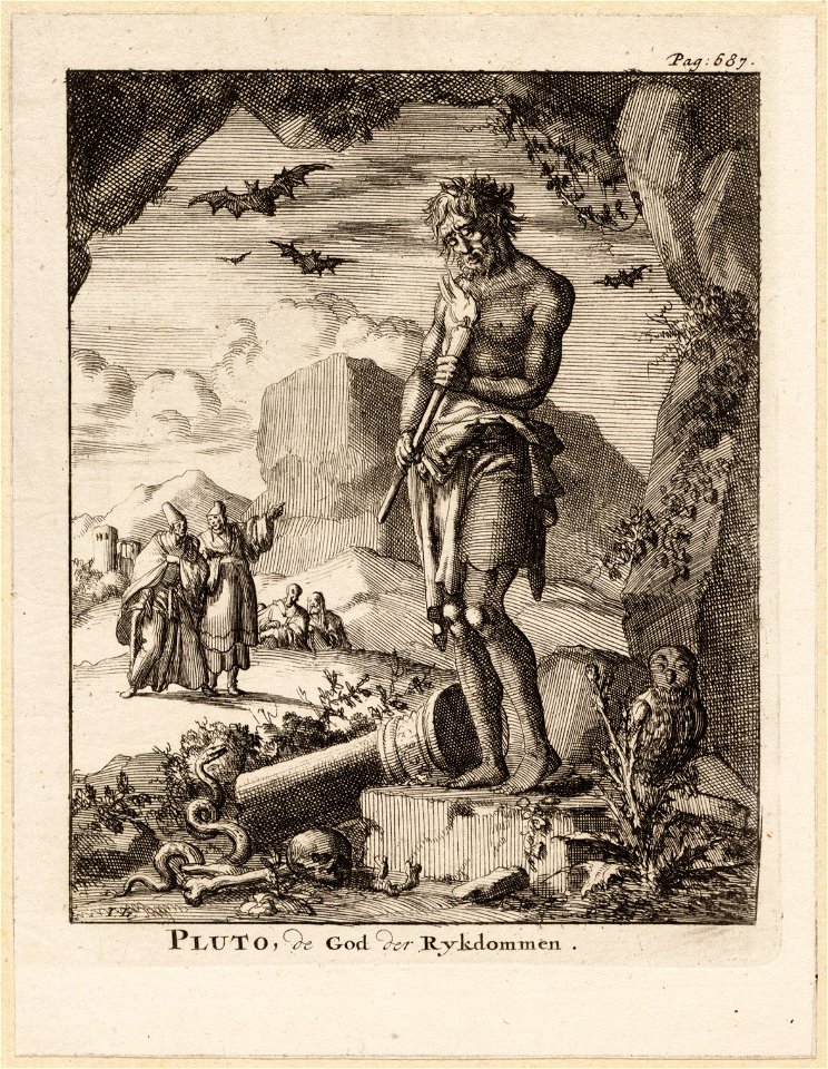 Pluto, de god der rykdommen, objectnr A 42132