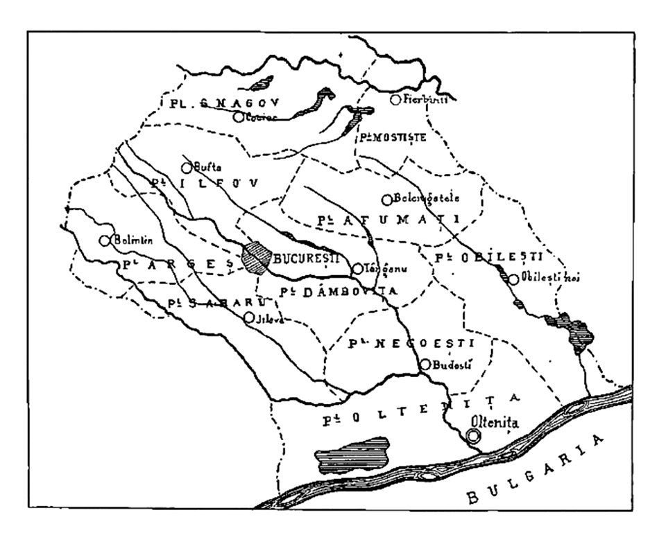 Plăşile judeţuluĭ (Ilfov)