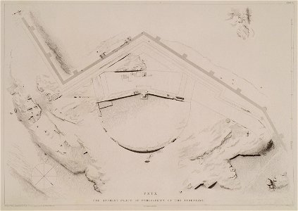Pnyx The ancient place of Parliament of the Athenians - Cockerell Charles Robert & Kinnard William & Donaldson Thomas Leverton & Jenkins William & Railton William - 1830