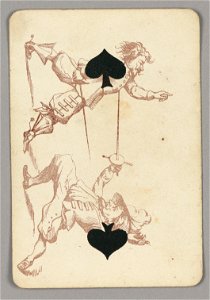Playing Card, Two of Spades, late 19th century (CH 18405283)