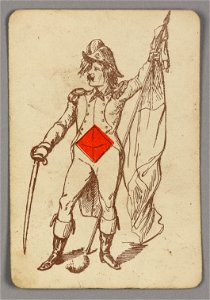 Playing Card, Ace of Diamonds, late 19th century (CH 18405287)