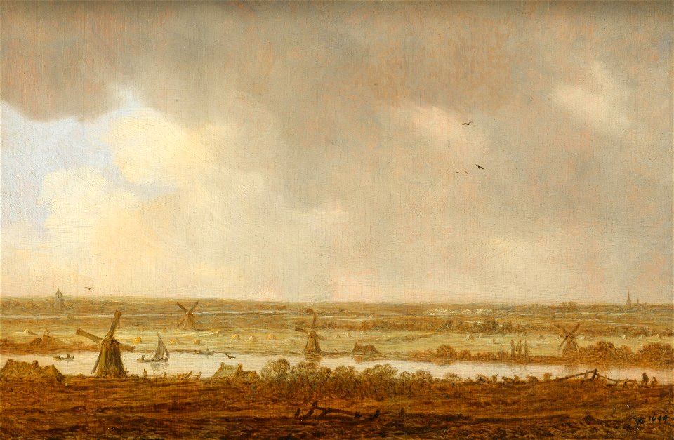 Polderlandschap Rijksmuseum SK-A-3249