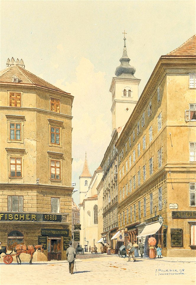 Poledne–Weihburggasse, 1896