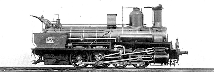 PLM 0-8-0 locomotive with crew respiratory apparatus (Howden, Boys' Book of Locomotives, 1907)
