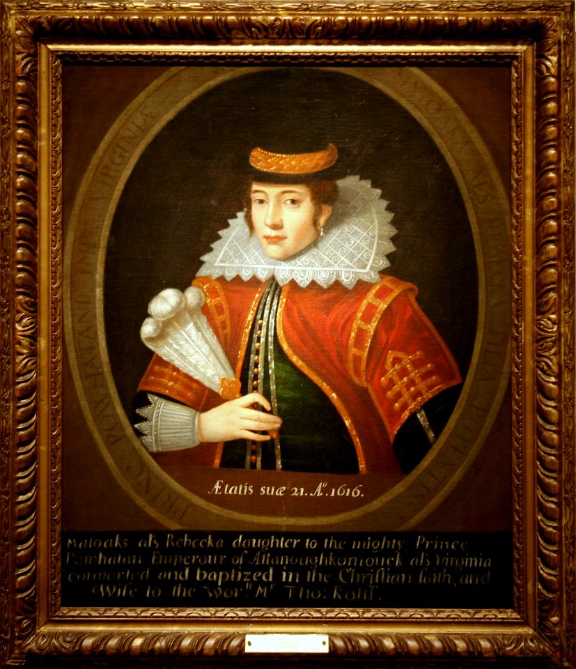 Pocahontas painting