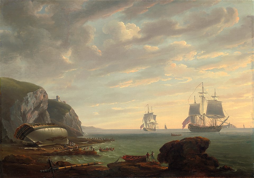 HMS Crocodile wreck 1784