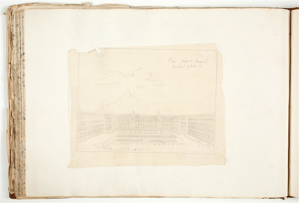 Plaza Mayor de Madrid en tiempos de Felipe IV