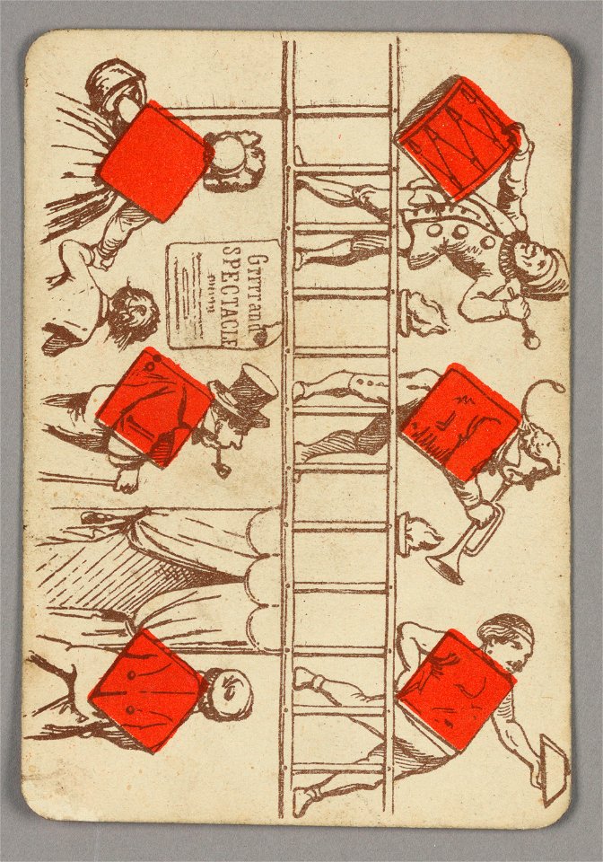 Playing Card, Six of Diamonds, late 19th century (CH 18405297)