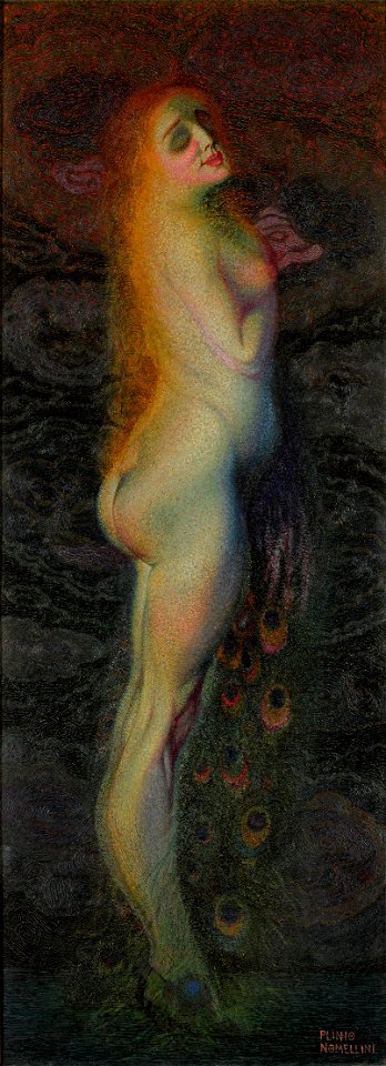 Plinio Nomellini - Oro ed azzurro