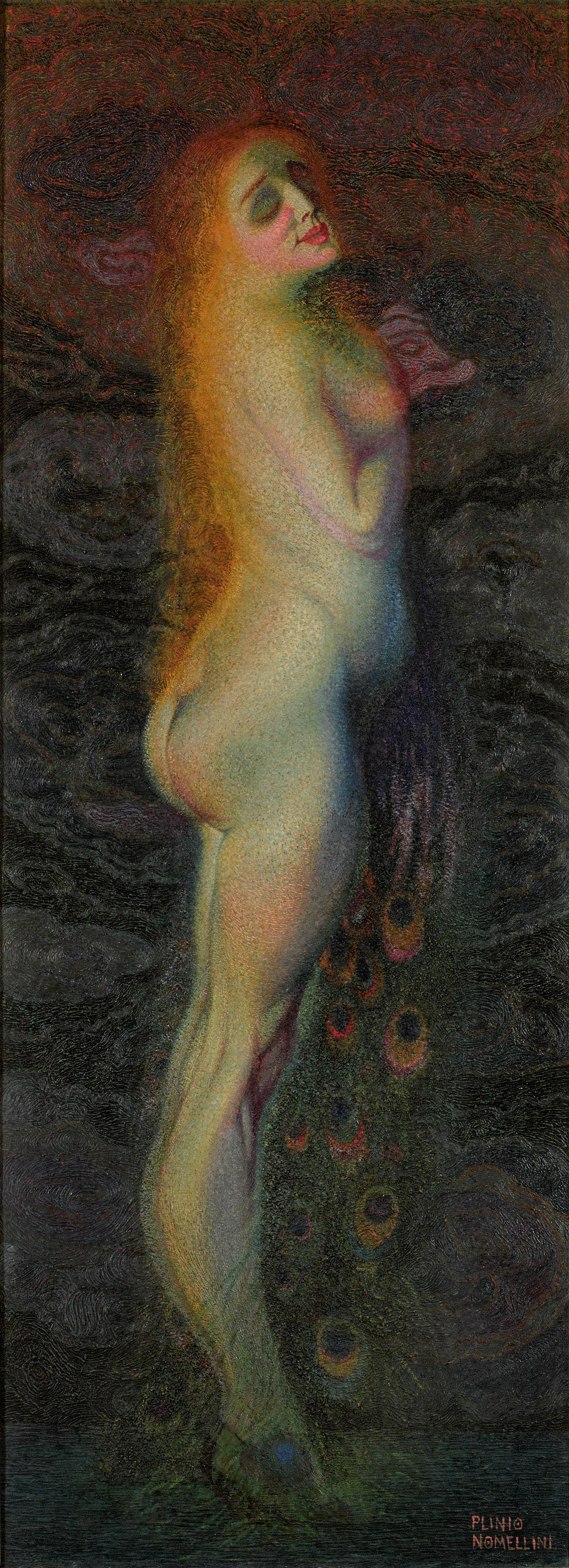 Plinio Nomellini - Oro ed azzurro