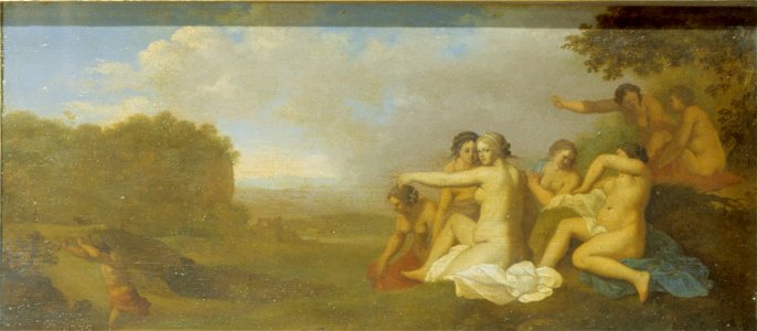 Poelenburgh, Cornelis van - Punishment of a Hunter (Diana and Actaeon)
