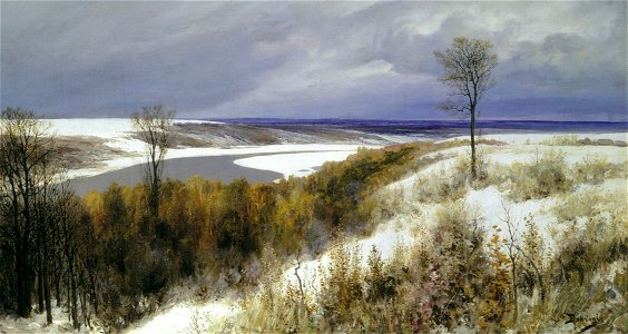 Polenov ranniy sneg