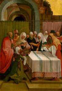 Podunajský maliar z roku 1519 - Obetovanie Ježiška - O 1807-a - Slovak National Gallery