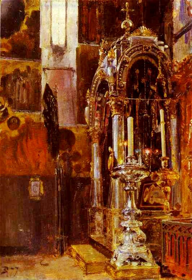 Polenov Uspensky cathedral reliquary2