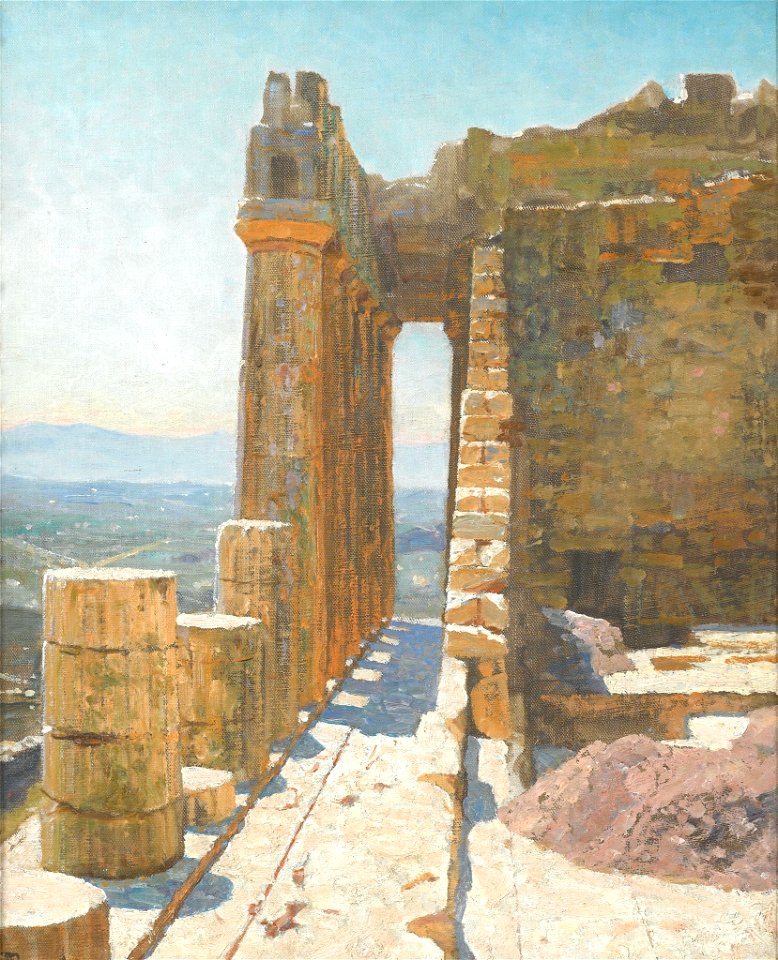 Polenov Parthenon 1911