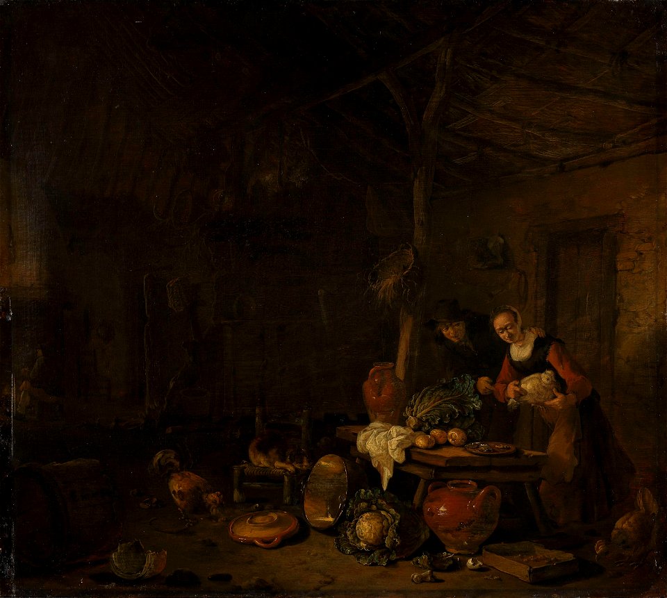 Egbert van der Poel - Kitchen Interior - NG.M.00331 - National Museum of Art, Architecture and Design