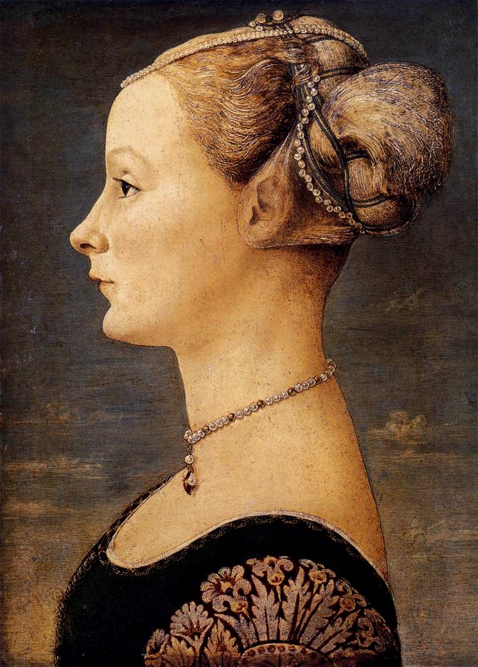 Piero del Pollaiolo - Portrait of a Girl - WGA18056
