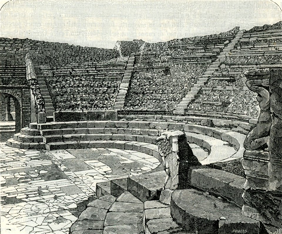 Pompei Gran Teatro o Teatro Scoperto