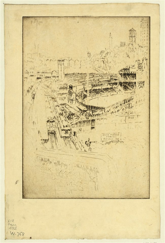 Polo grounds, New York LCCN2003676168