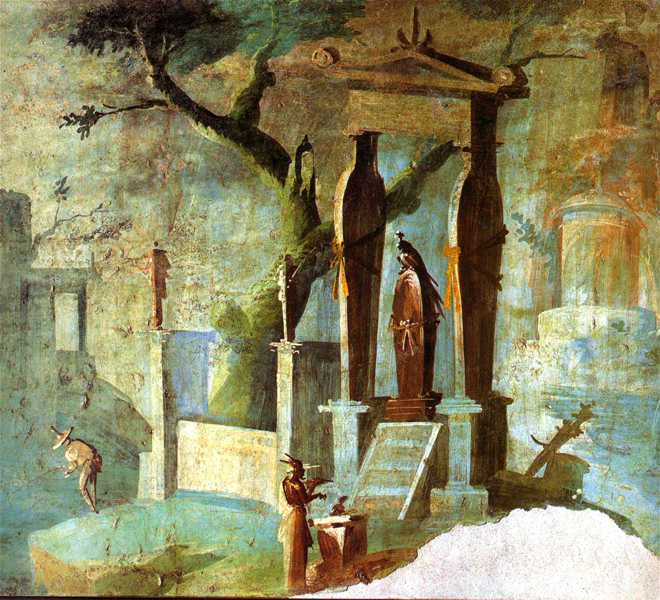 Pompeii - Temple of Isis 4 - MAN