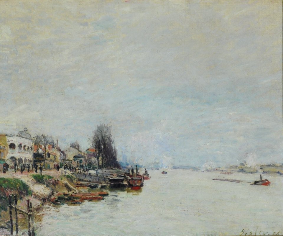 Point du jour - Alfred Sisley