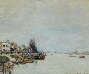 Point du jour - Alfred Sisley