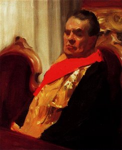 Polovtsov by Kustodiev