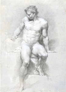 Pompeo Batoni - Academic Nude - Google Art Project (1wFfZzg-Vh1LQw)