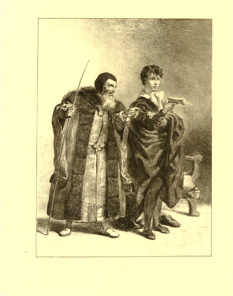 Polonius et Hamlet (Act.II Sc.II) (BM 1911,0412.168)