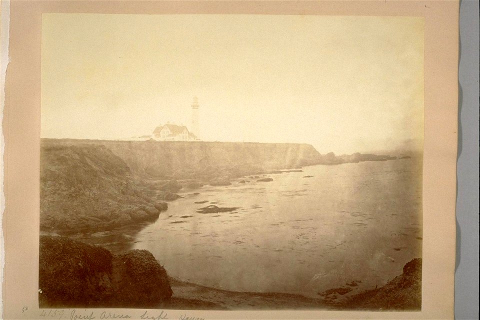 Point Arena Light-house; First Order Fixed Light, 156 feet above Sea level