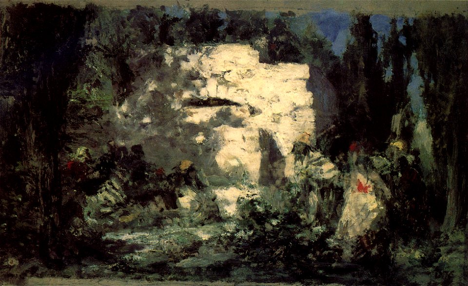 Christ and the woman taken in adultery Study 1876 gtg