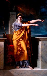 Polyhymnia, Muse of Eloquence - Charles Meynier