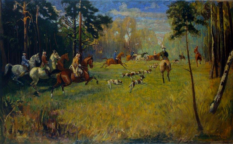 POLOWANIE ROCOCO 1914
