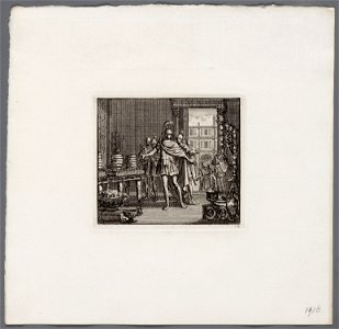 Pompejus dringt door in de tempel, maar spaart de schatten, objectnr A 47935